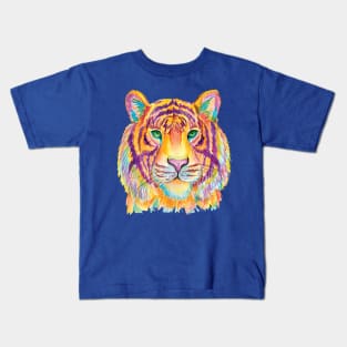 Tiger watercolor 1 Kids T-Shirt